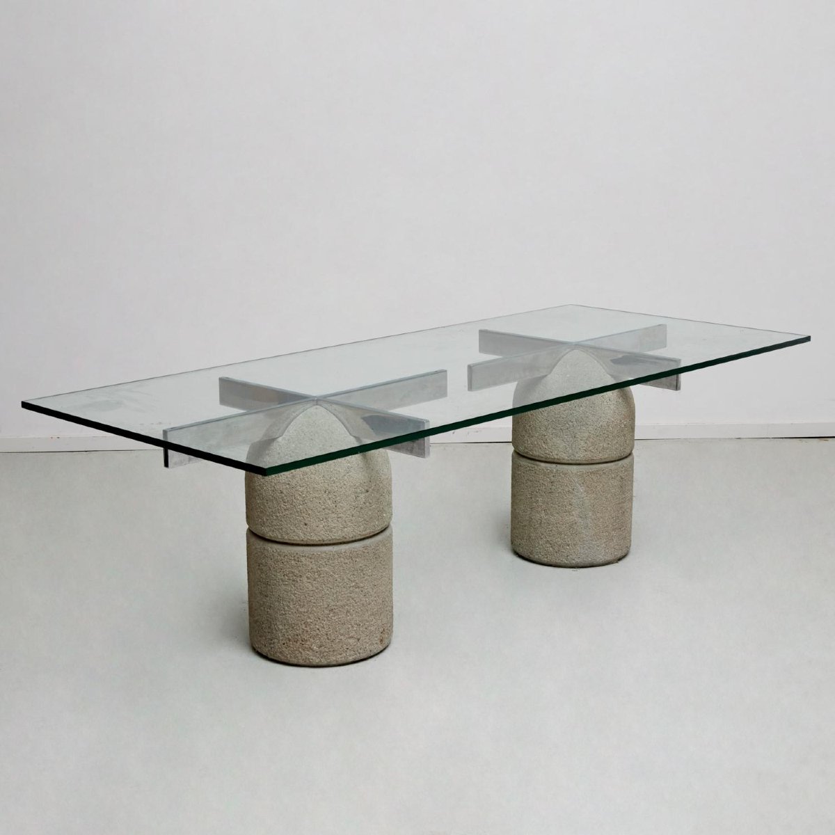 Offredi Giovanni Designer Dining Table, Produced By Saporiti, 1973.-photo-4