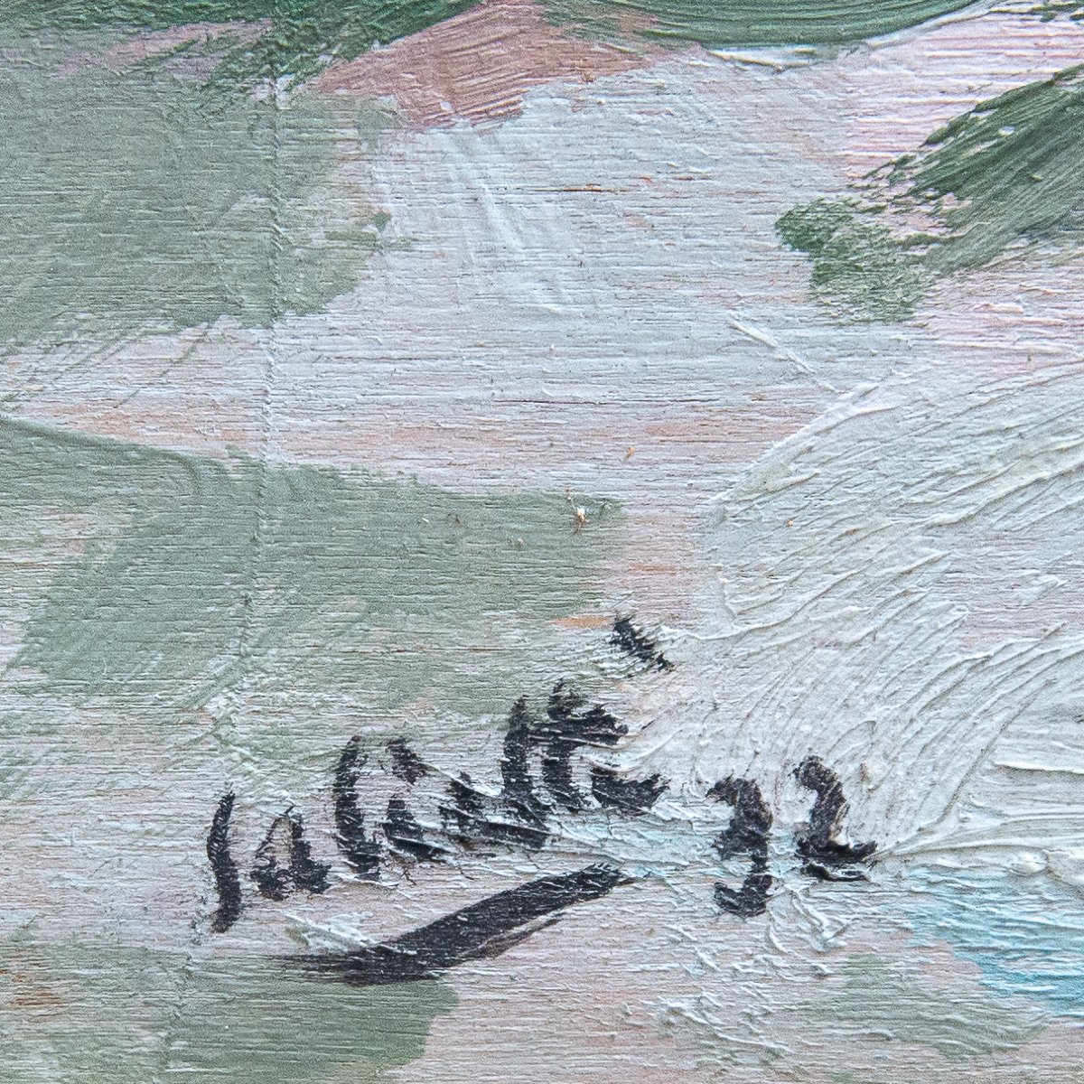 Alberto Salietti, Oil On Panel, “venice,” Signed, 1932-photo-3