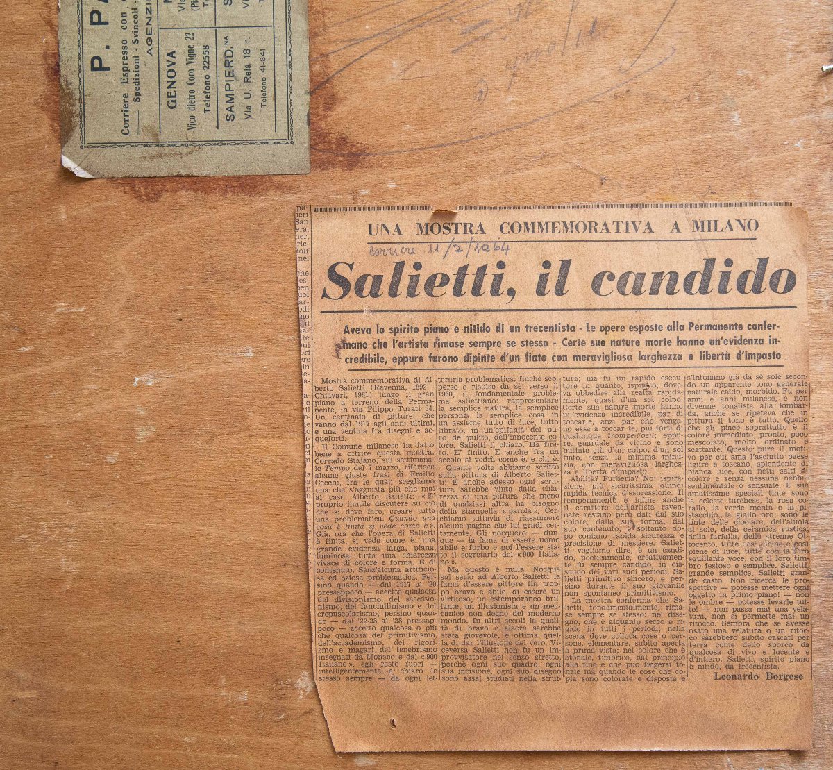 Alberto Salietti, Oil On Panel, “venice,” Signed, 1932-photo-8