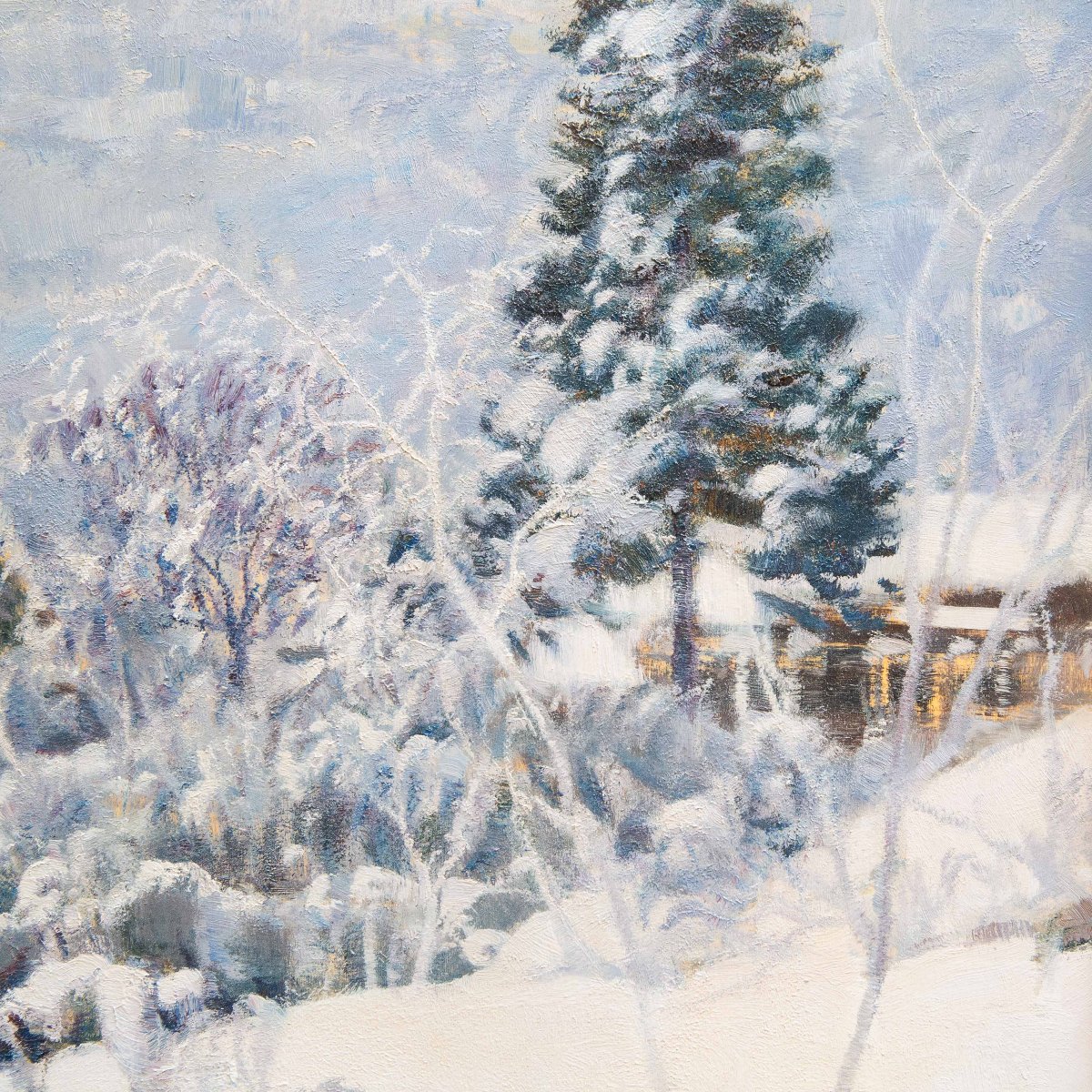 Ottorino Campagnari, “val Di Susa,” Oil On Panel, Signed, 20th Century-photo-1