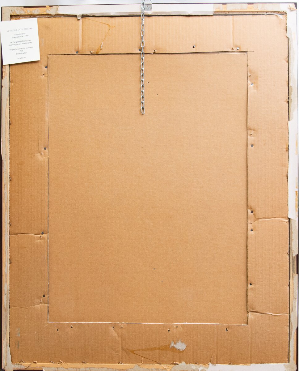 Salvador Dali', “expulsion From Paradise”, Signed, Ed. 250-photo-1