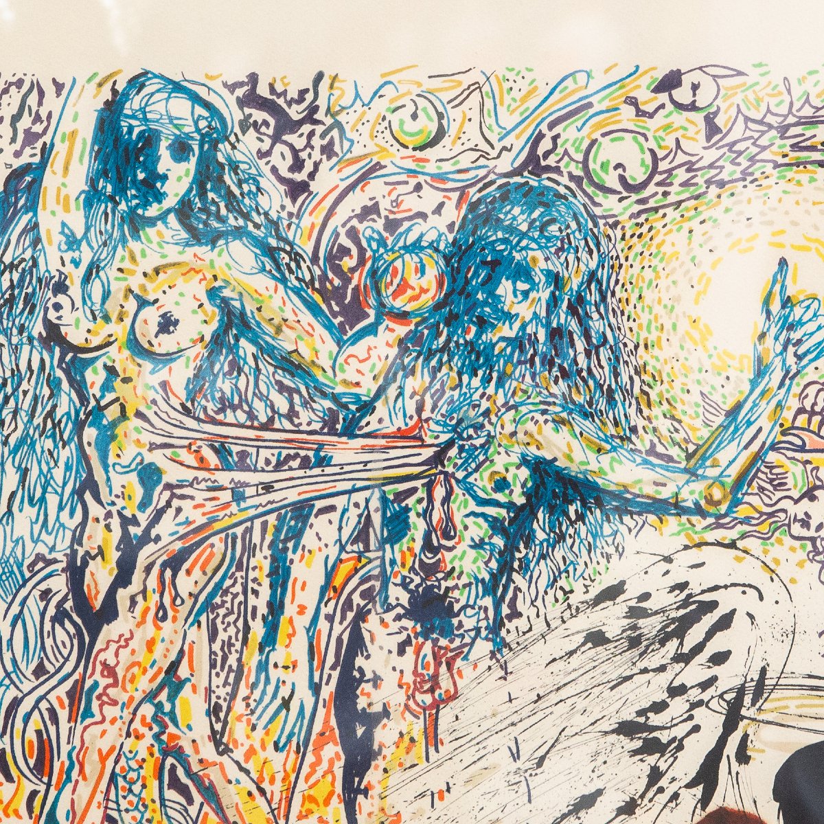 Salvador Dali', “expulsion From Paradise”, Signed, Ed. 250-photo-3