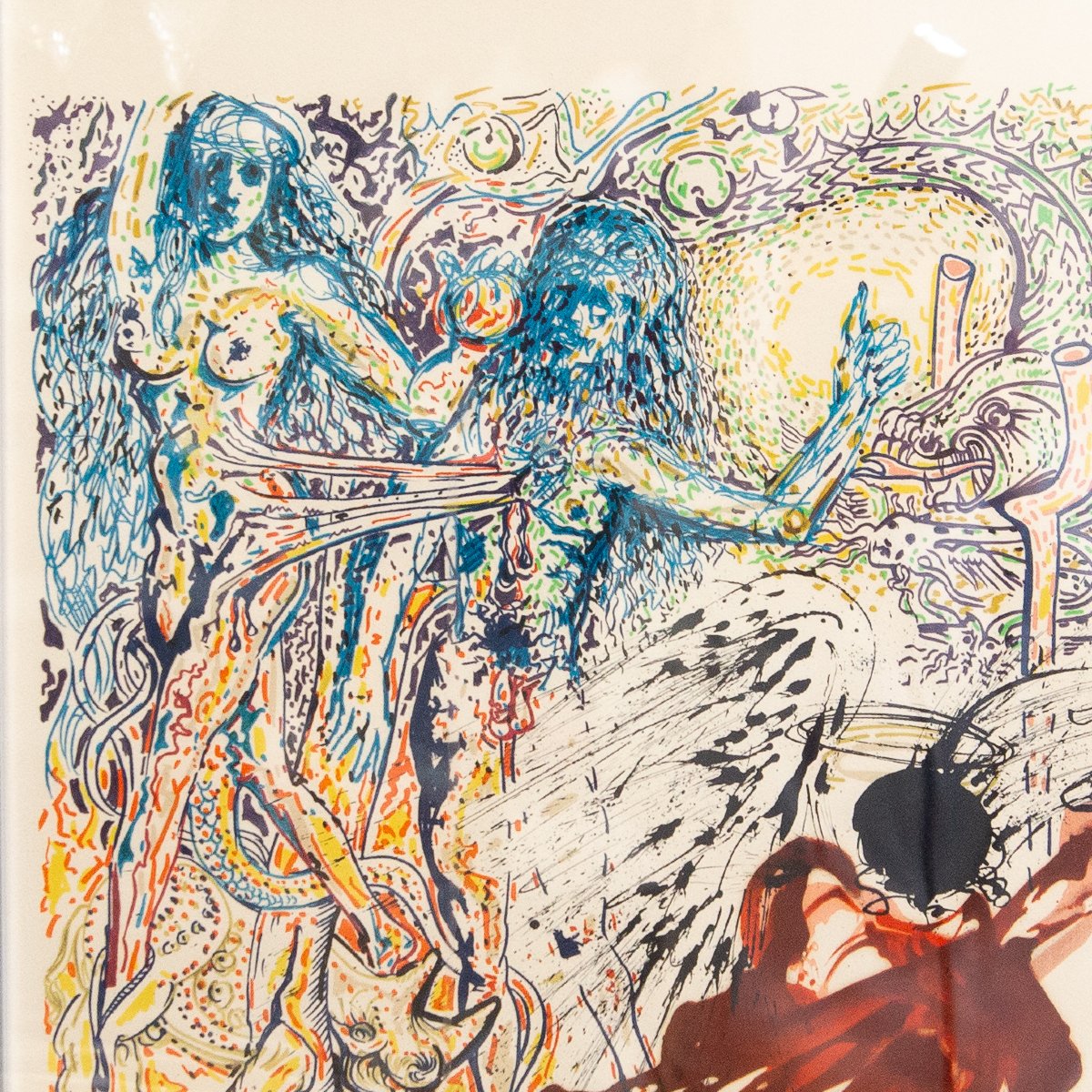 Salvador Dali', “expulsion From Paradise”, Signed, Ed. 250-photo-4