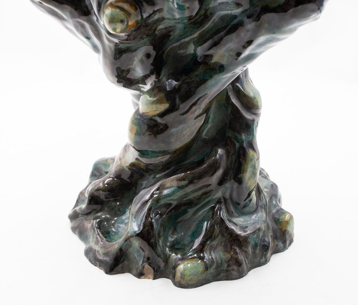 Table basse en céramique, Italie, années 1950-photo-1