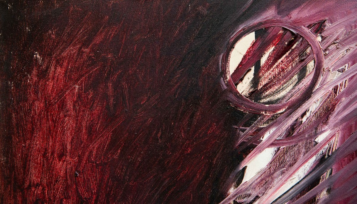 Piero Ruggeri, « Figura », huile sur toile, signée, XXe siècle-photo-6