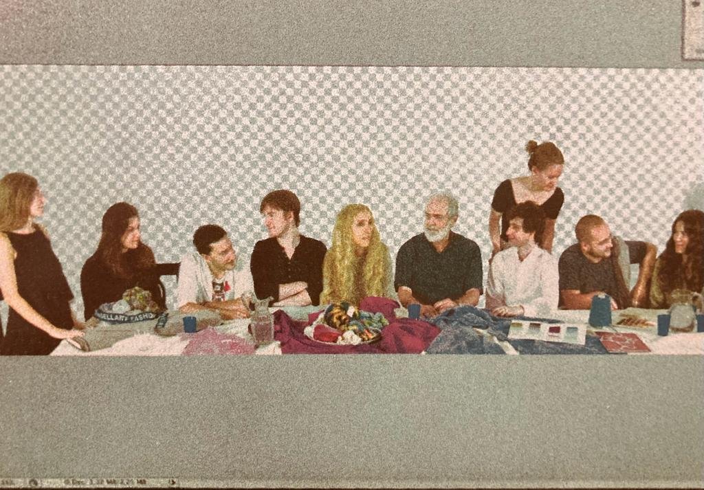 Michelangelo PISTOLETTO - « Prima scena », 2009 - Sérigraphie sur plaque d'acier, éd. 300-photo-1