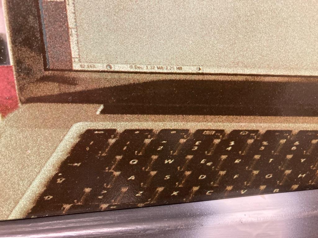 Michelangelo PISTOLETTO - « Prima scena », 2009 - Sérigraphie sur plaque d'acier, éd. 300-photo-2