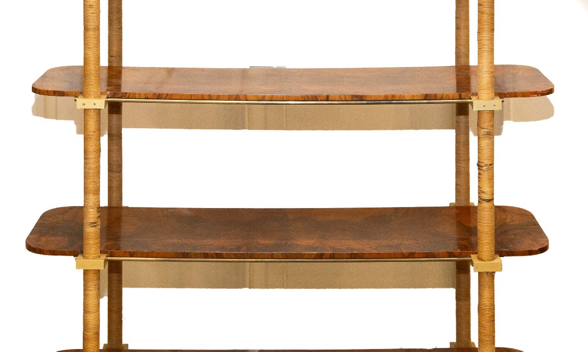 Bibliothèque Étagère de design – Italie, années 70-photo-2