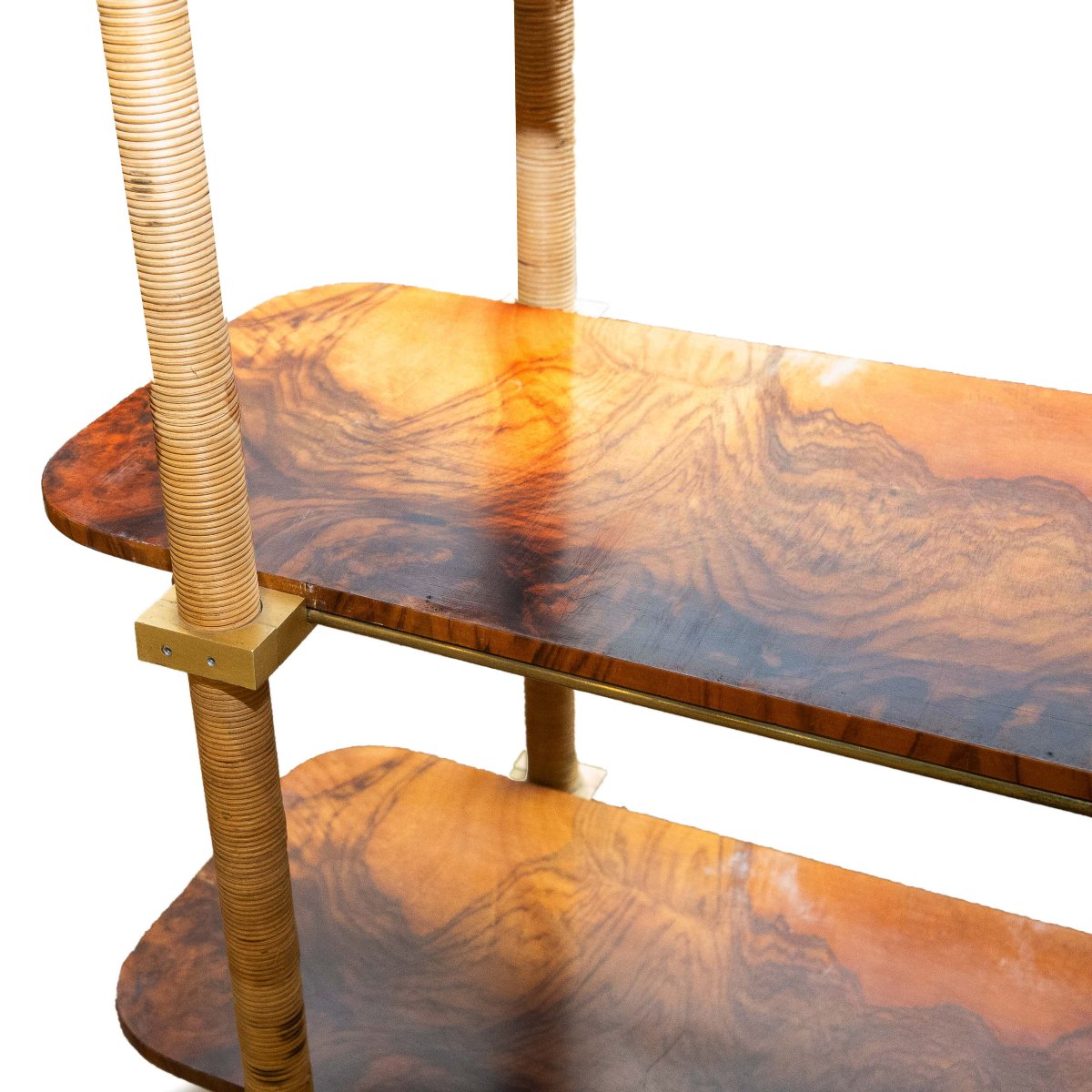 Bibliothèque Étagère de design – Italie, années 70-photo-2