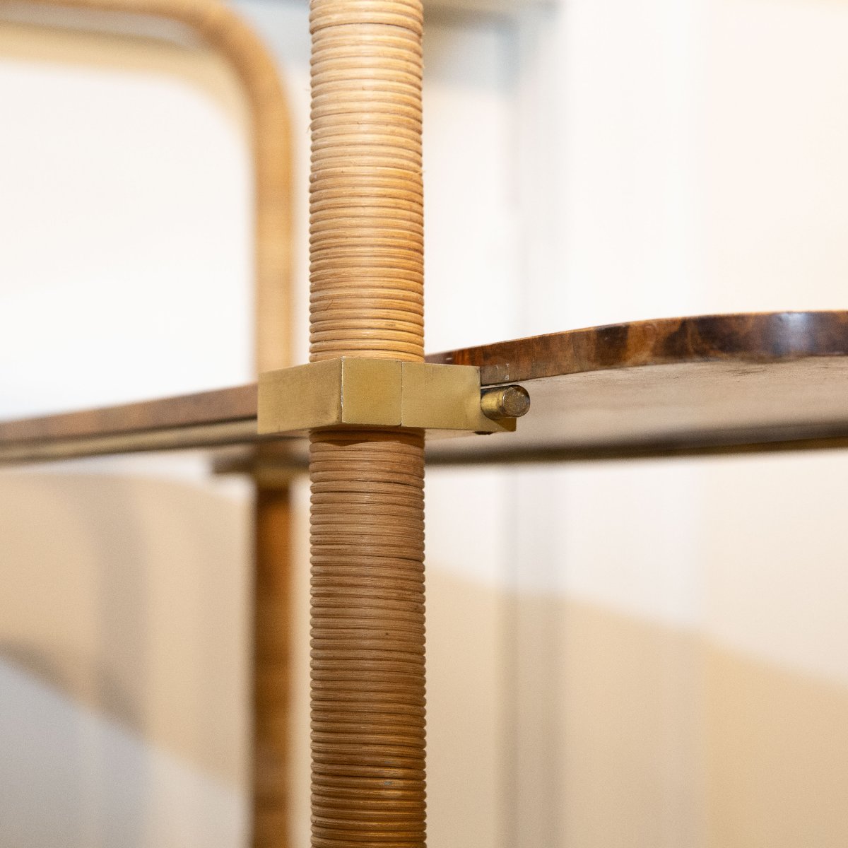 Bibliothèque Étagère de design – Italie, années 70-photo-8