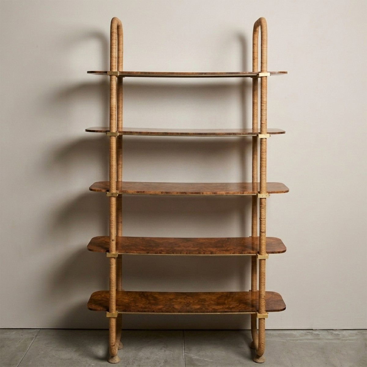 Bibliothèque Étagère de design – Italie, années 70