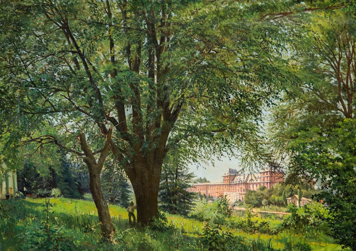 View Of Valentino Castle From The Park, Turin-photo-1