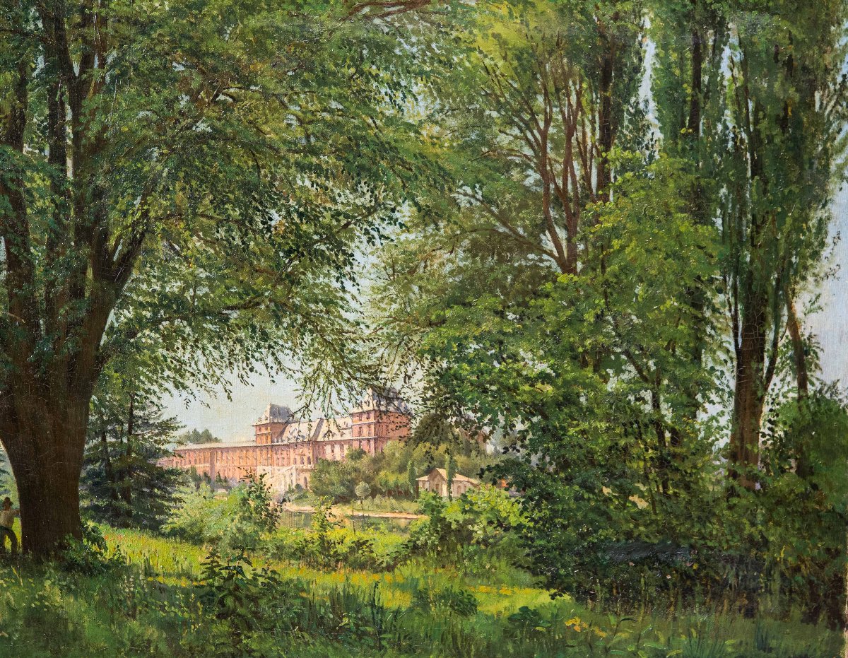 View Of Valentino Castle From The Park, Turin-photo-3