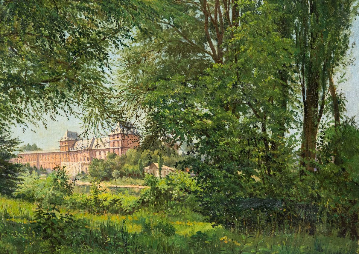 View Of Valentino Castle From The Park, Turin-photo-4