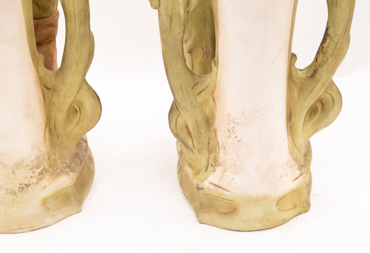 Paire de vases figuratifs de style Art nouveau, vers 1890 – 1910-photo-8