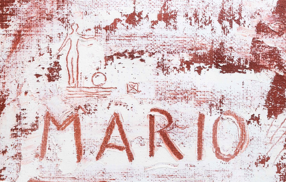 Mario Tozzi, « La Signature », huile sur toile, XXe siècle-photo-4