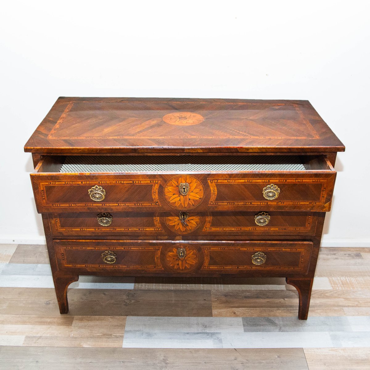 Commode piémontaise  XVIIIe siècle – Style Louis XVI  -photo-2