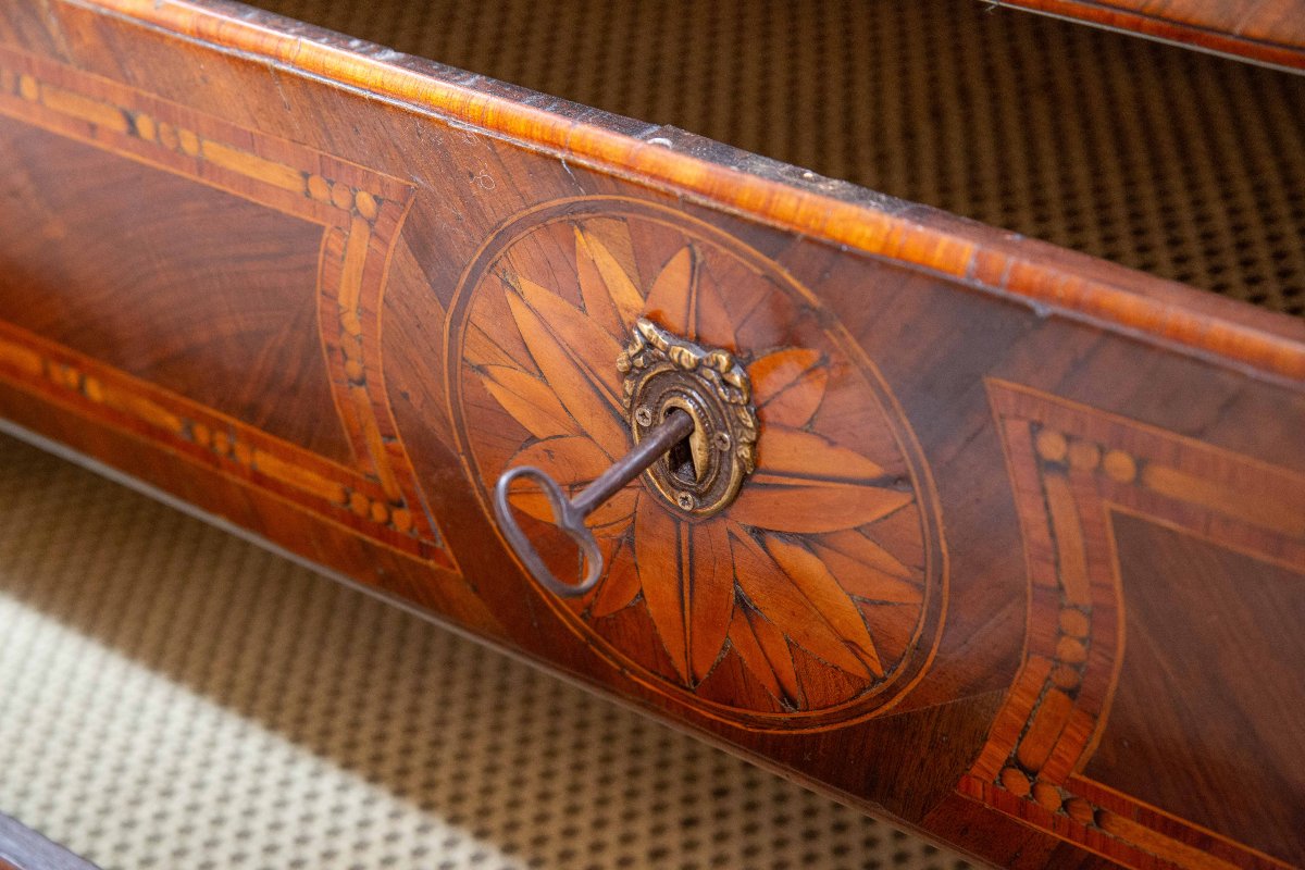 Commode piémontaise  XVIIIe siècle – Style Louis XVI  -photo-5