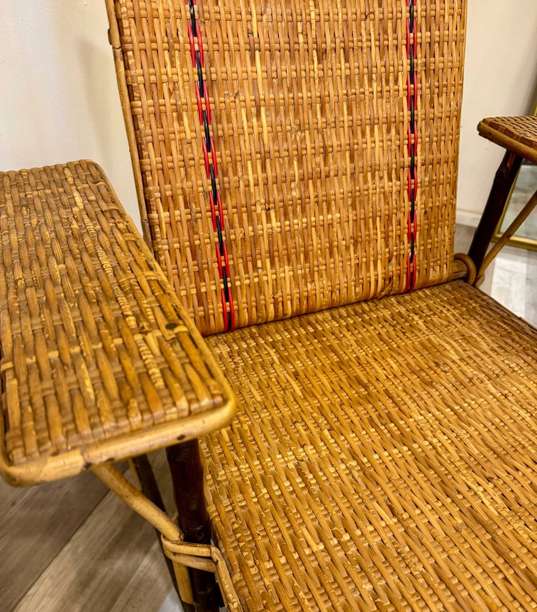 Chaise longue de jardin, France, 1930-1940-photo-1