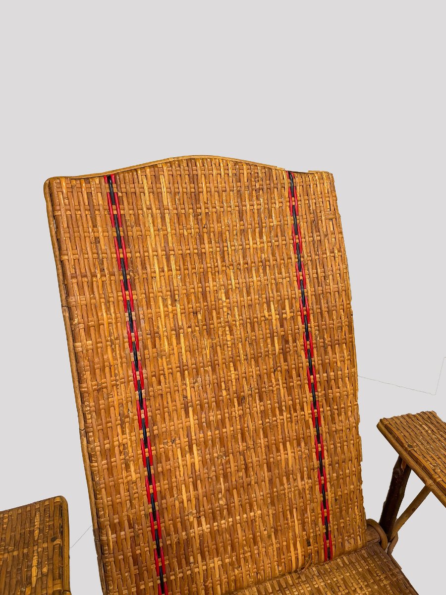 Chaise longue de jardin, France, 1930-1940-photo-2