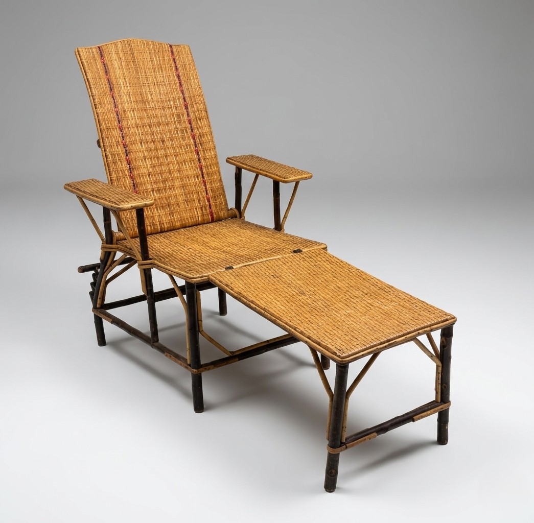 Chaise longue de jardin, France, 1930-1940