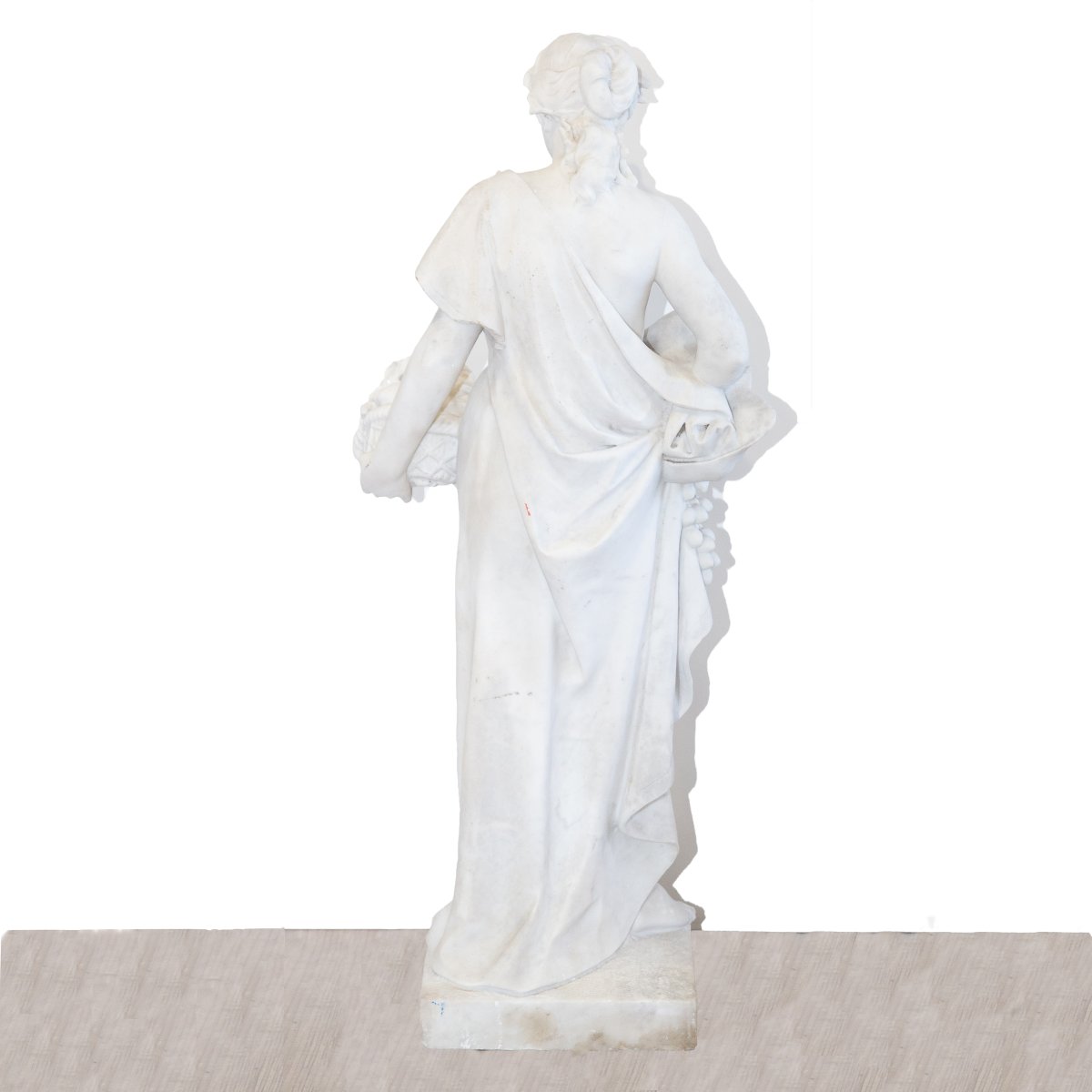 Carrara Marble Sculpture, Late 19th – Early 20th Century-photo-3