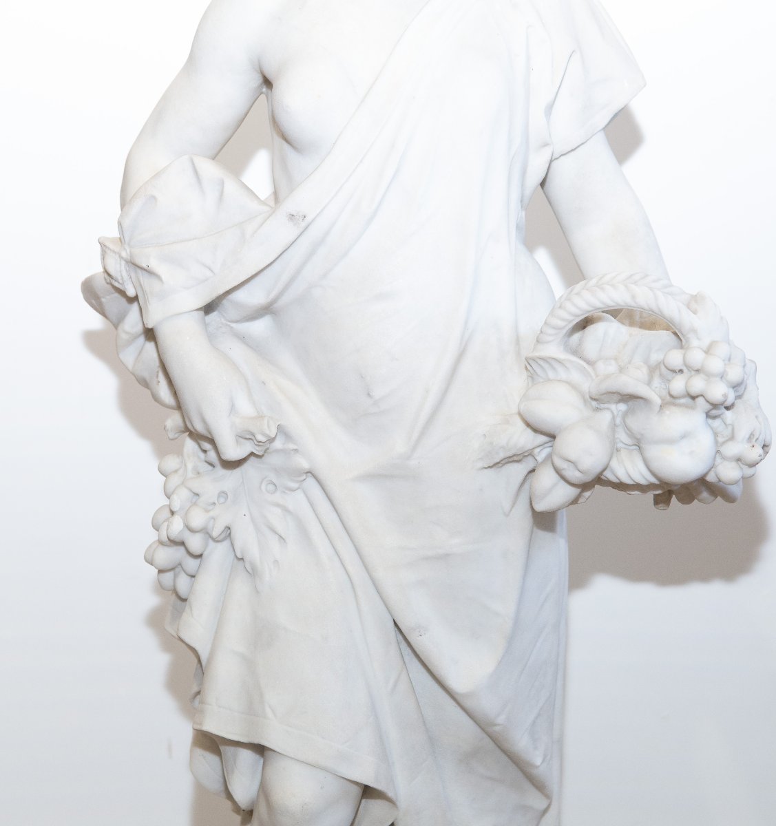 Carrara Marble Sculpture, Late 19th – Early 20th Century-photo-4