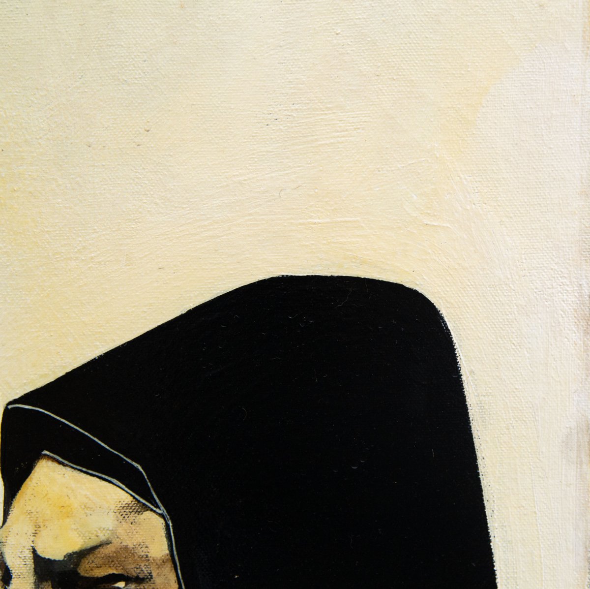 Giancarlo Cori, Étude de Dante, huile sur toile, signée, 1977-photo-3