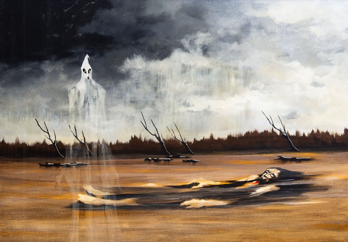 Giancarlo Cori, « Le Bon Conte de Montefeltro », signé, 1984