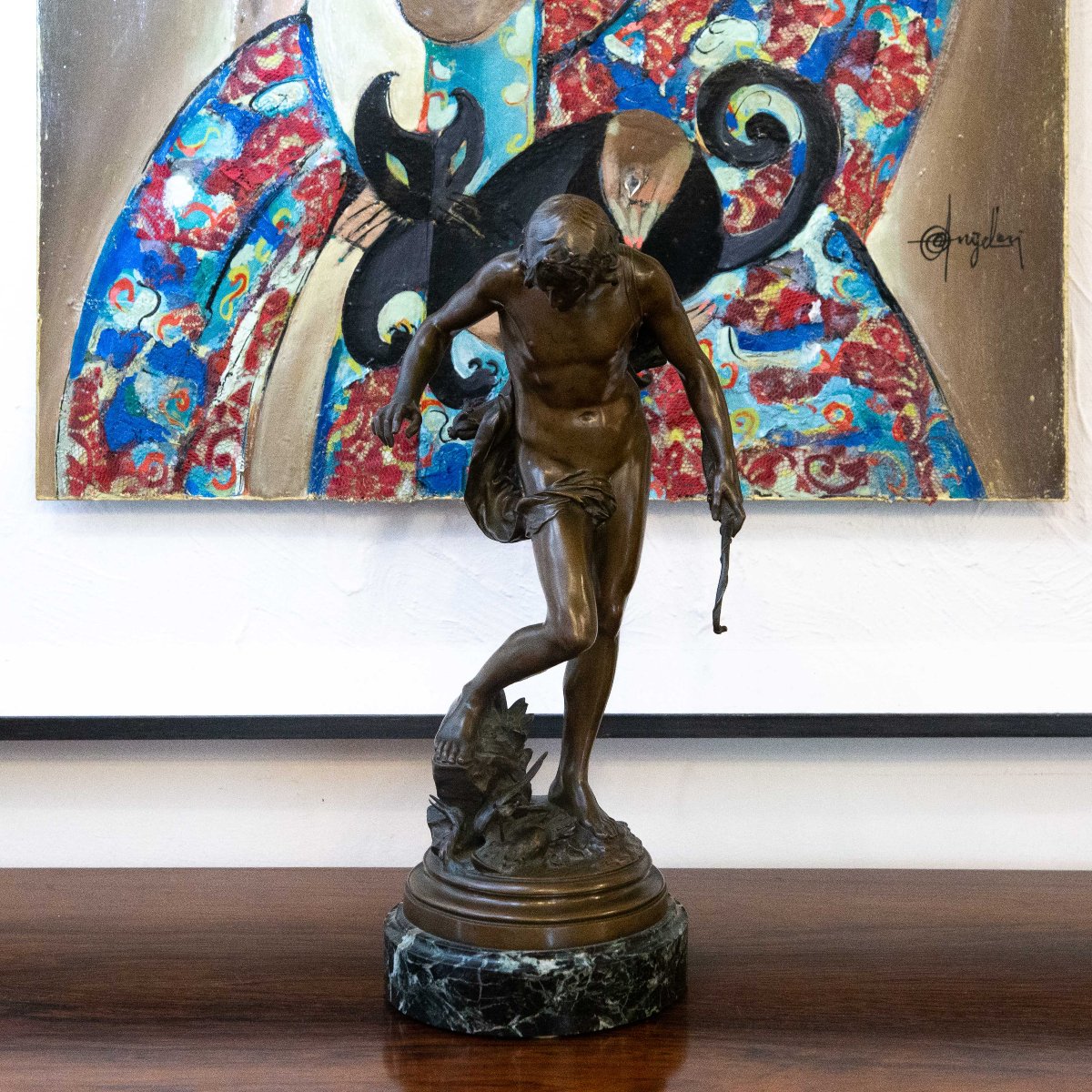 Eugène Quinton (France, 1853–1892) – « Jeune archer », 1888-photo-1