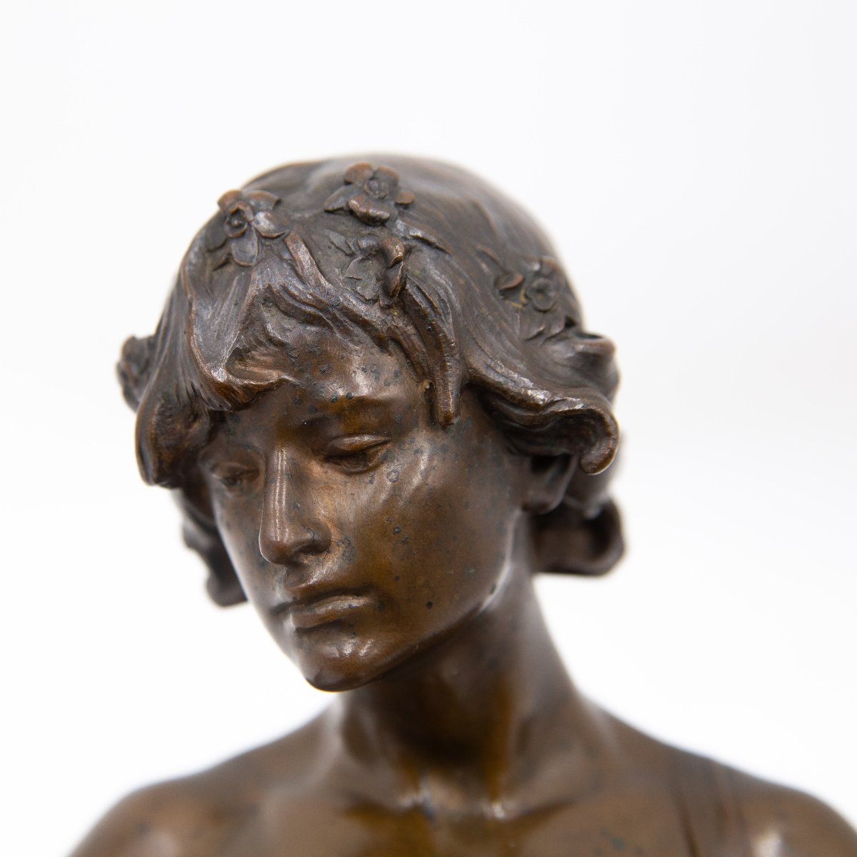 Eugène Quinton (France, 1853–1892) – « Jeune archer », 1888-photo-7
