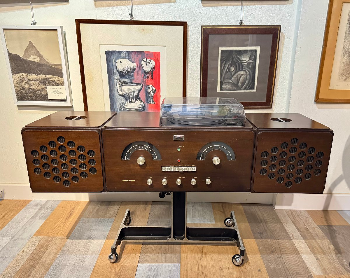 Rr-126 Stereo Radio By Pier Giacomo & Achille Castiglioni For Brionvega, 1960s-photo-2