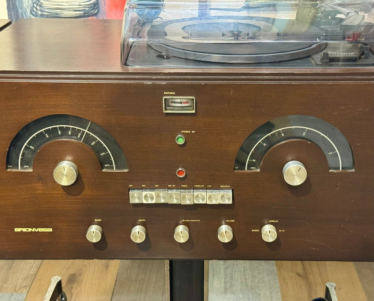 Rr-126 Stereo Radio By Pier Giacomo & Achille Castiglioni For Brionvega, 1960s-photo-4