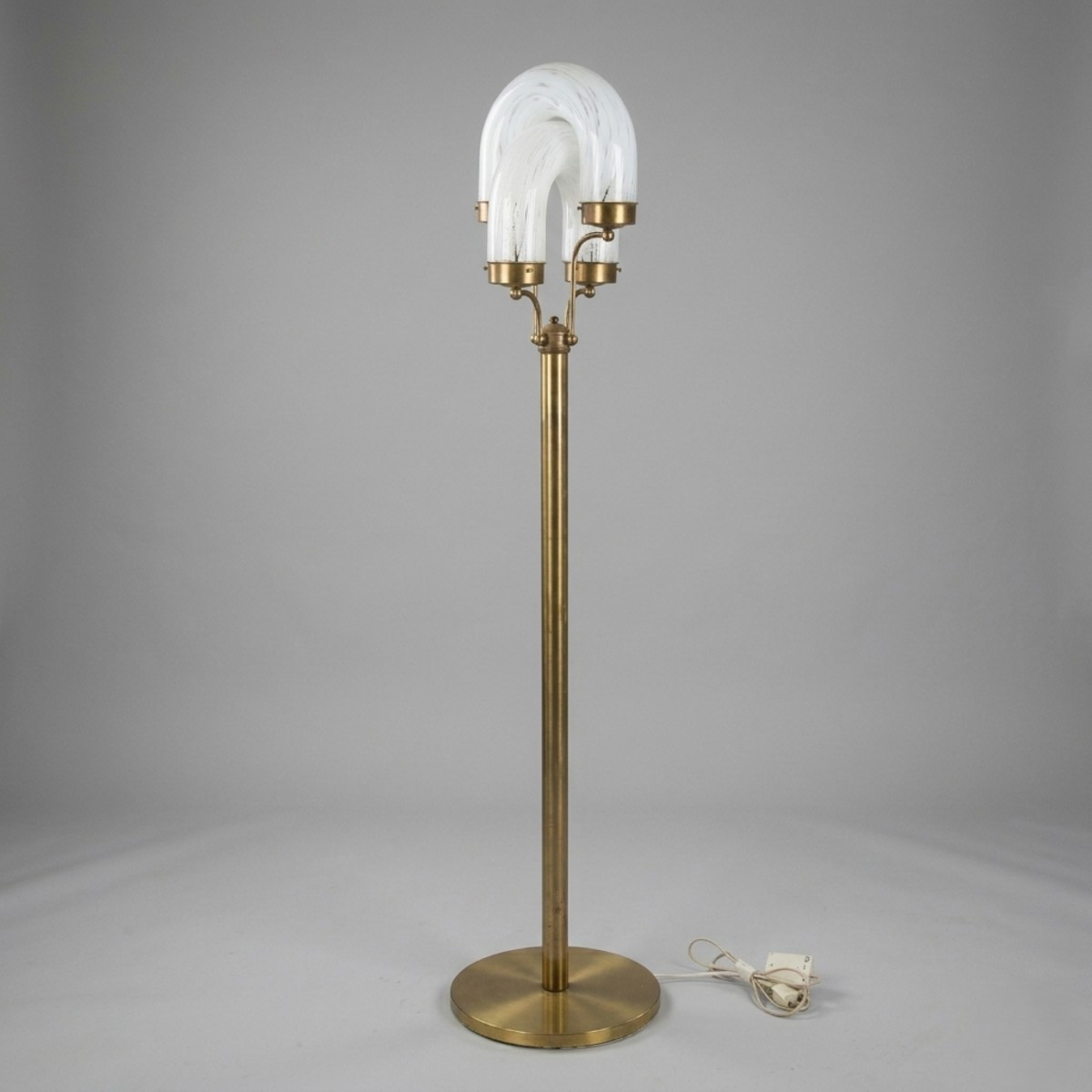  Aldo Nason pour Mazzega, laiton et verre de Murano, années 70