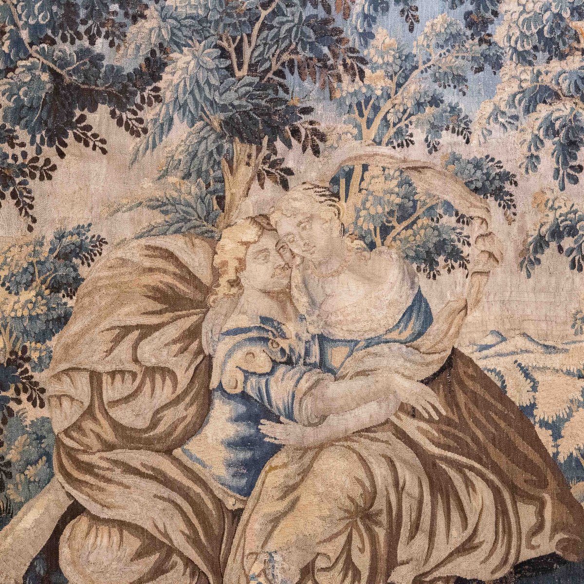 Tapisserie flamande, manufacture d'Audenarde (Oudenaarde), fin du XVIIe siècle-photo-2
