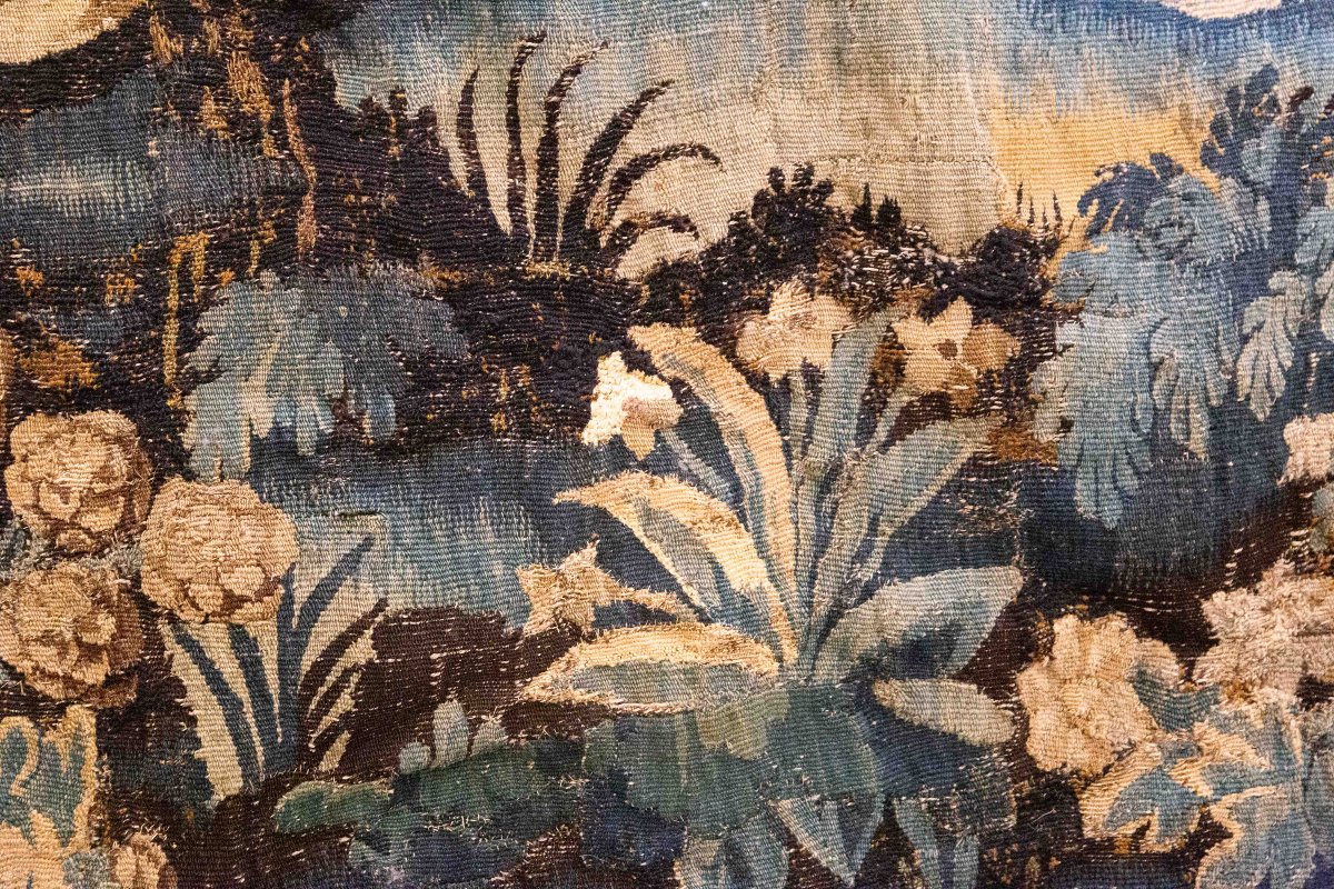 Tapisserie flamande, manufacture d'Audenarde (Oudenaarde), fin du XVIIe siècle-photo-3