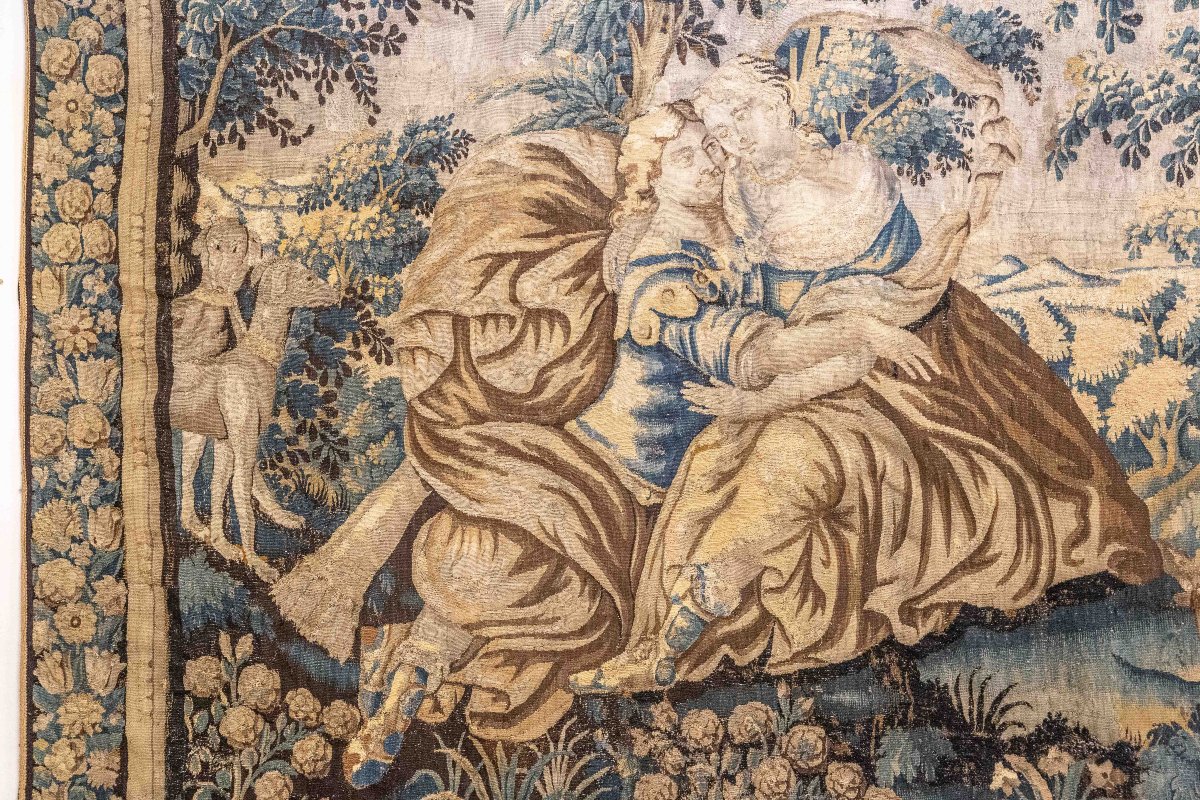 Tapisserie flamande, manufacture d'Audenarde (Oudenaarde), fin du XVIIe siècle-photo-4