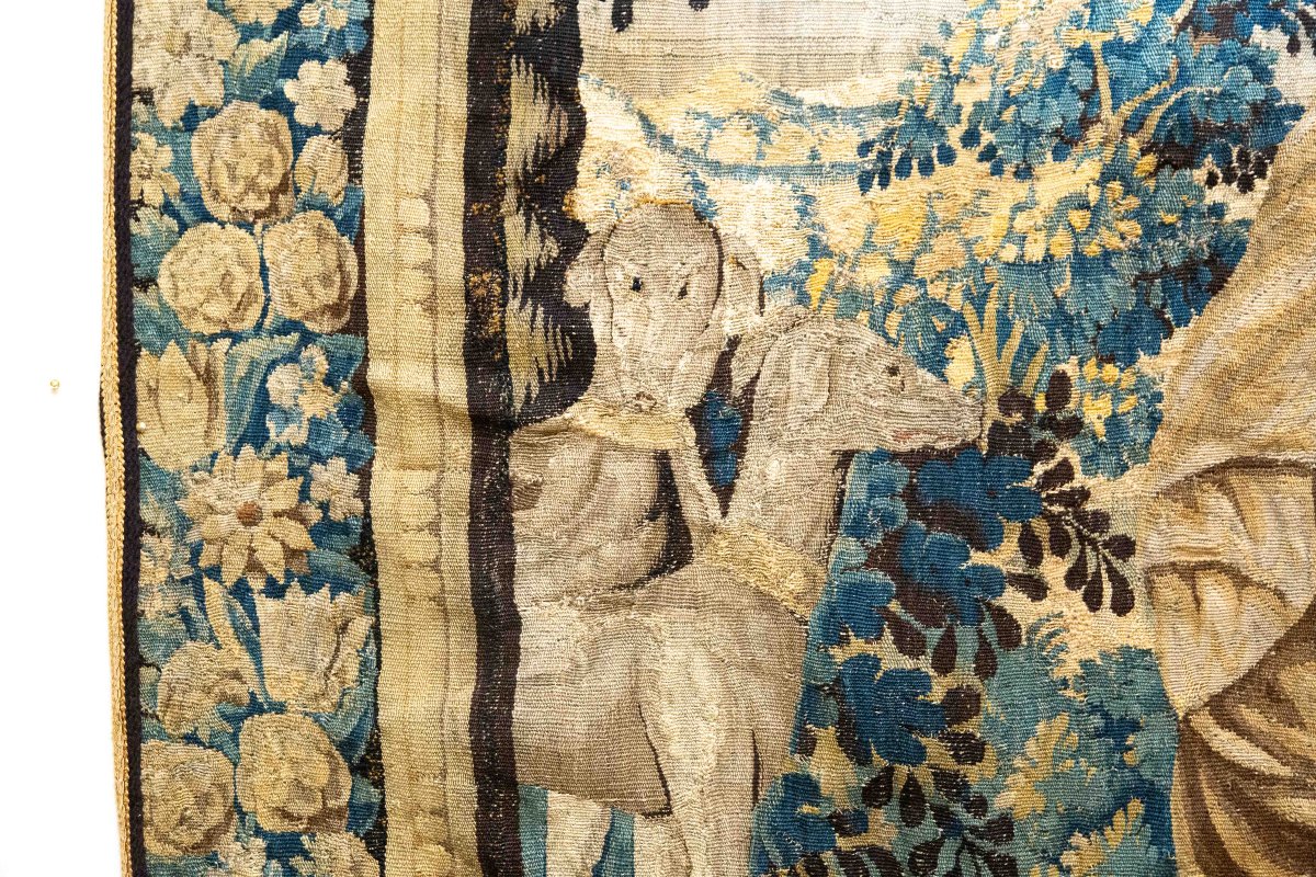 Tapisserie flamande, manufacture d'Audenarde (Oudenaarde), fin du XVIIe siècle-photo-3