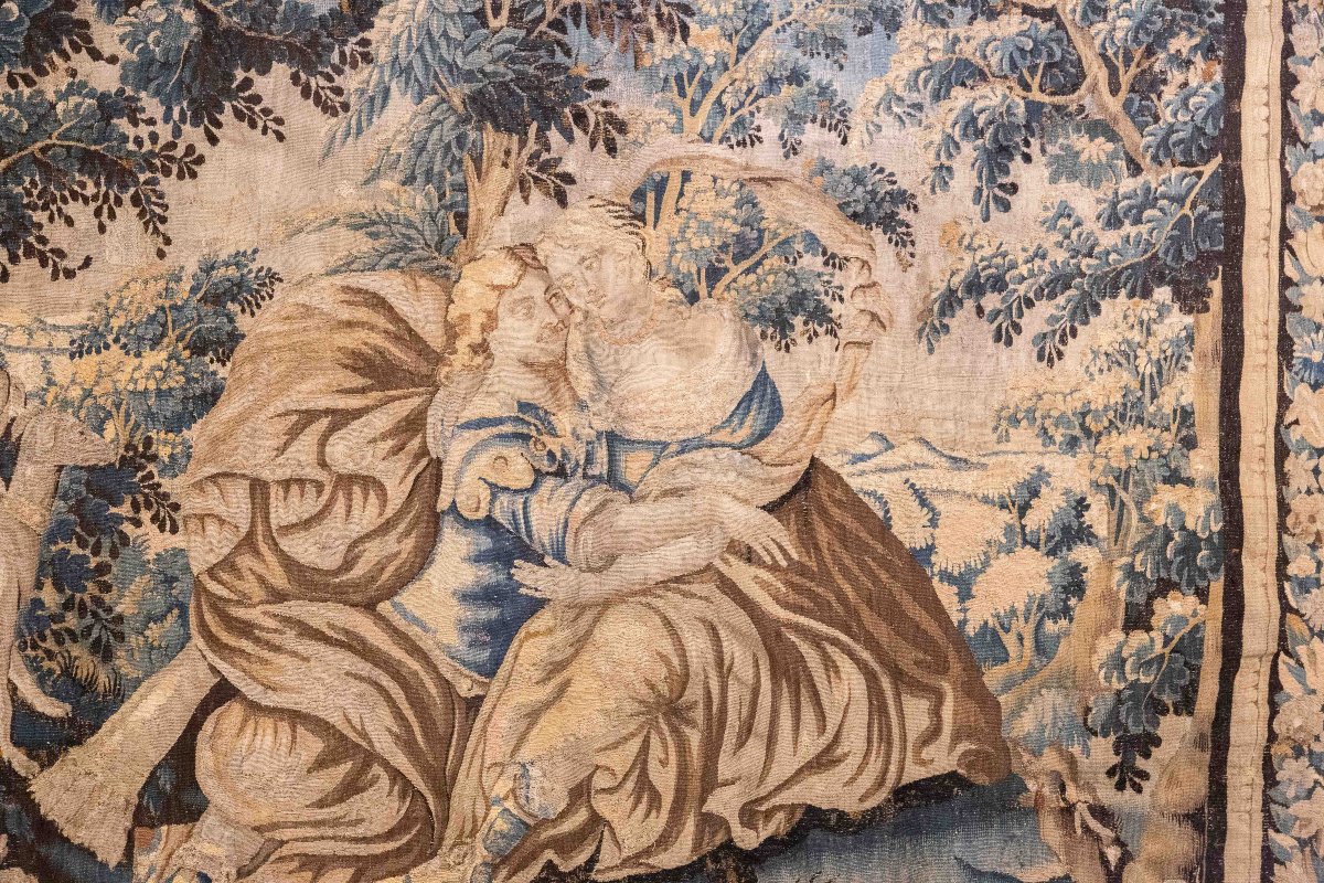 Tapisserie flamande, manufacture d'Audenarde (Oudenaarde), fin du XVIIe siècle-photo-8