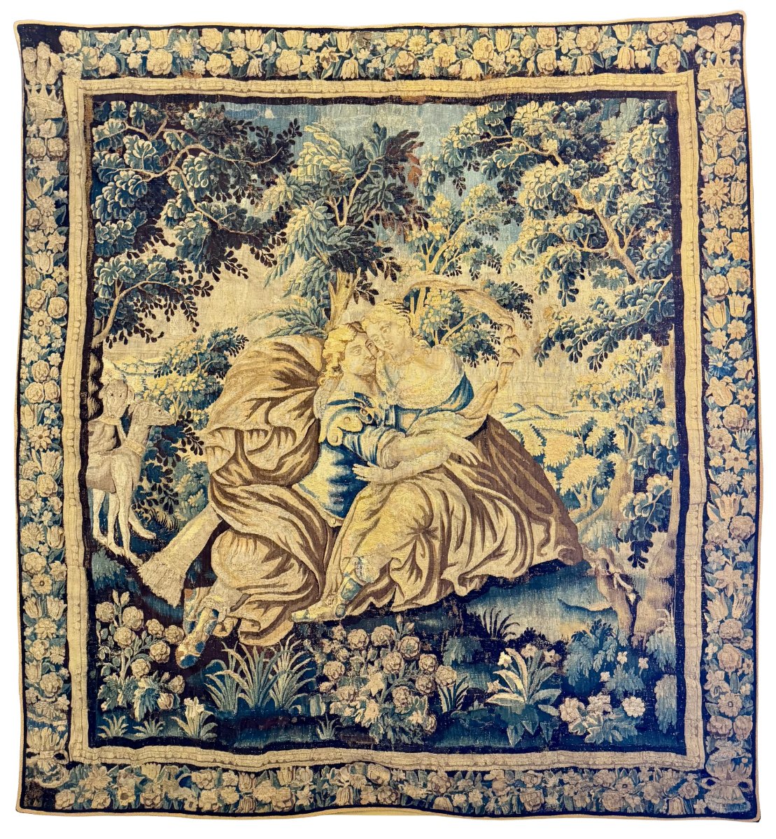 Tapisserie flamande, manufacture d'Audenarde (Oudenaarde), fin du XVIIe siècle