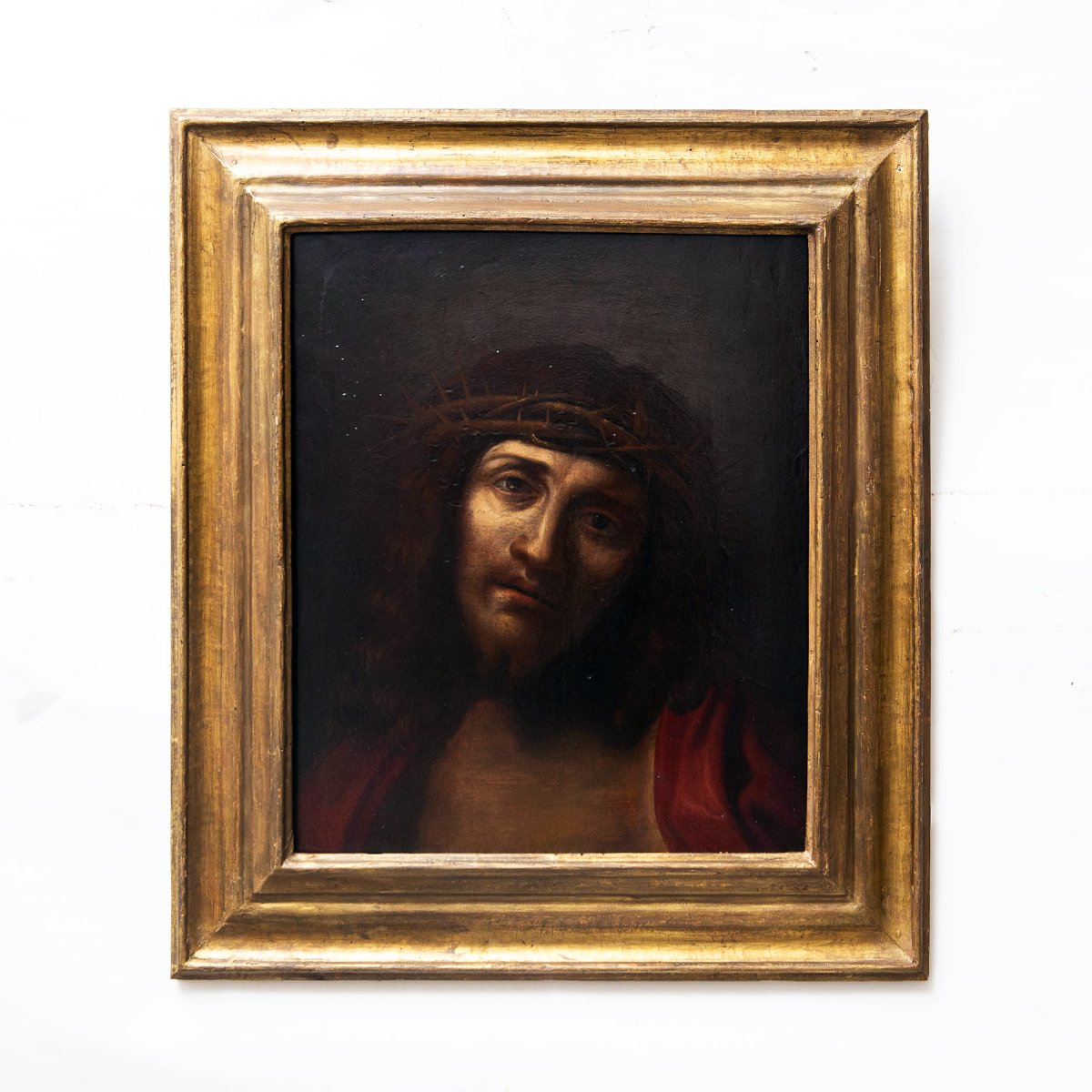 Ecce Homo, huile sur bois, XVIIe siècle-photo-4