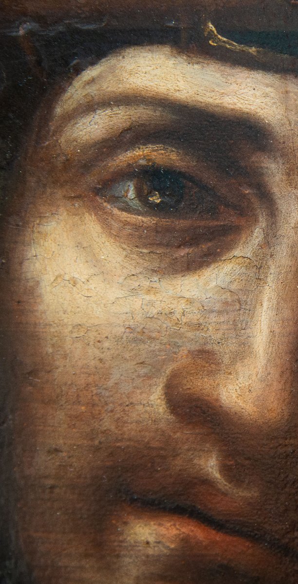 Ecce Homo, huile sur bois, XVIIe siècle-photo-4