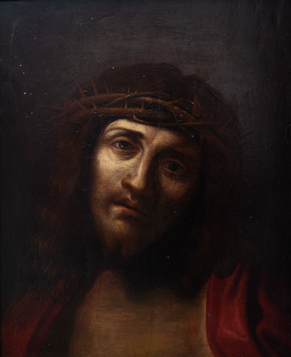Ecce Homo, huile sur bois, XVIIe siècle-photo-5