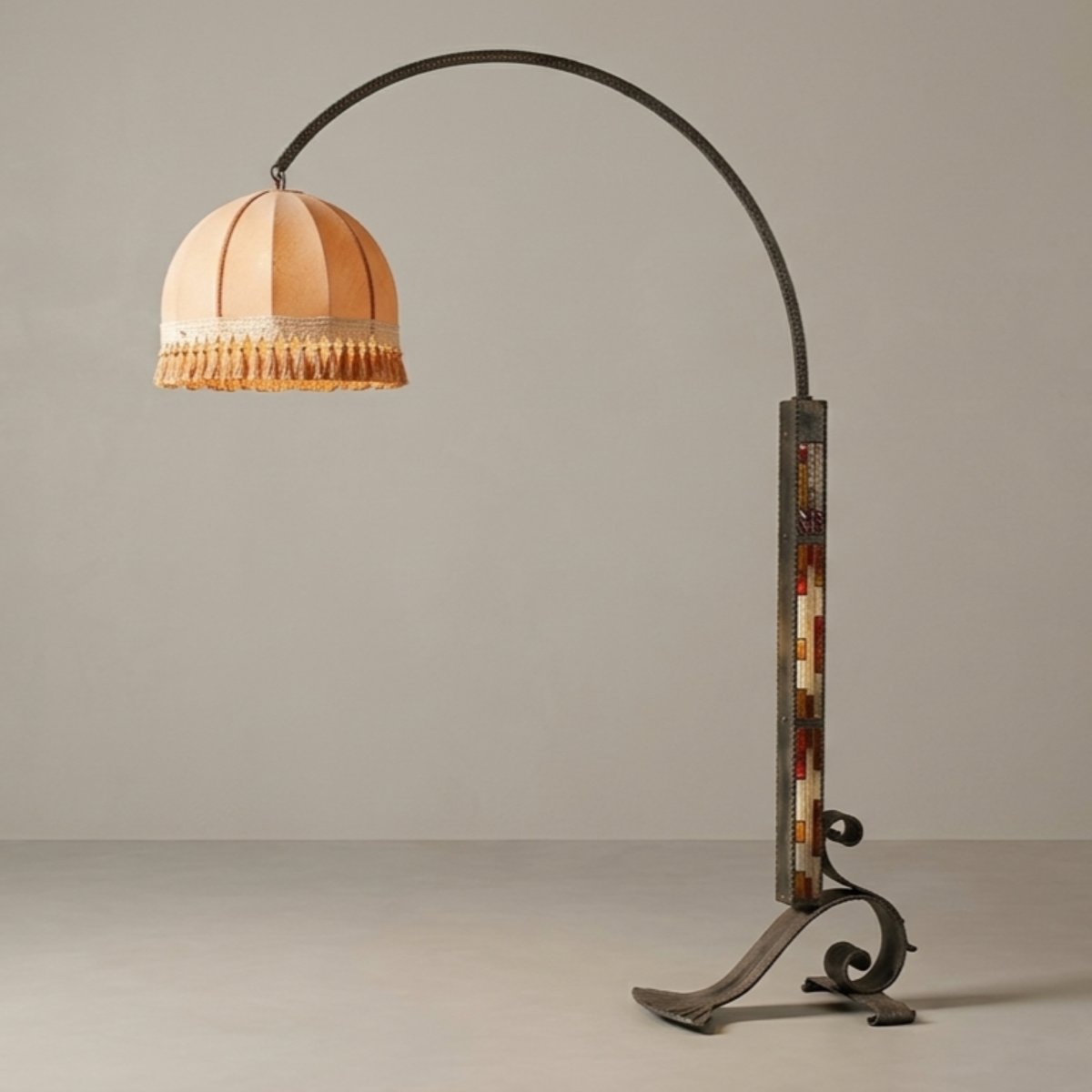 Arc Lamp By Albano Poli For Poliarte, 1970s