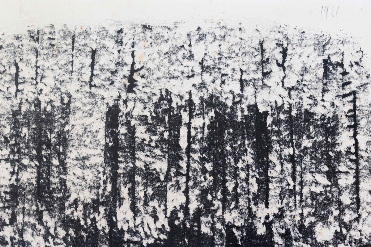 César Baldaccini, Arrachage, signé et daté, 1961-photo-3