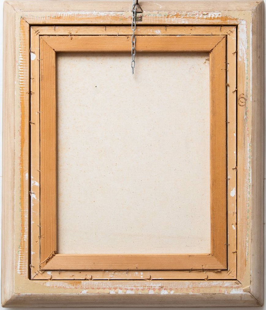 Franz Borghese, « Figure », huile sur toile, signée, années 70-photo-4