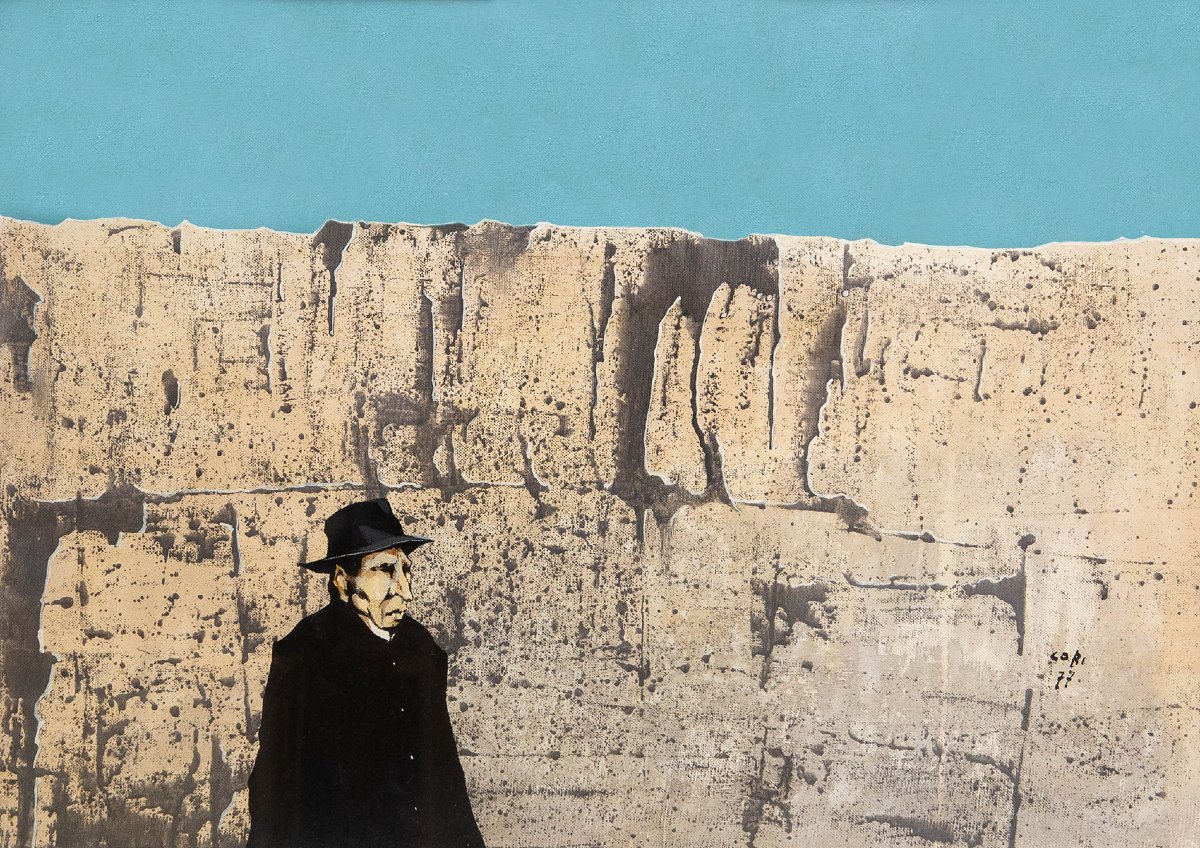 Giancarlo Cori, « Les rochers du père Geremia », 1977