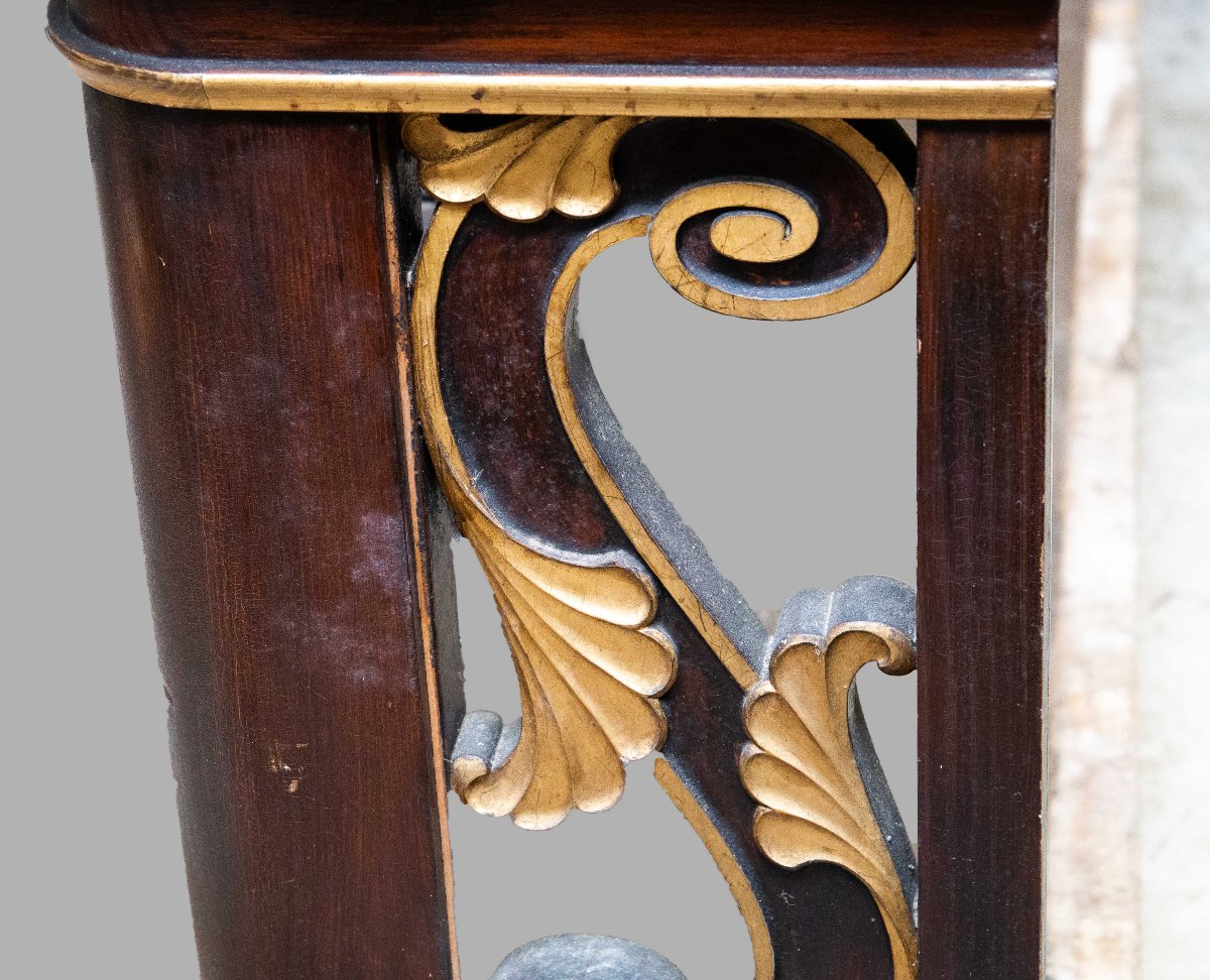 Carved And Gilded Wooden Balustrade, Late 17th–early 18th Century-photo-2