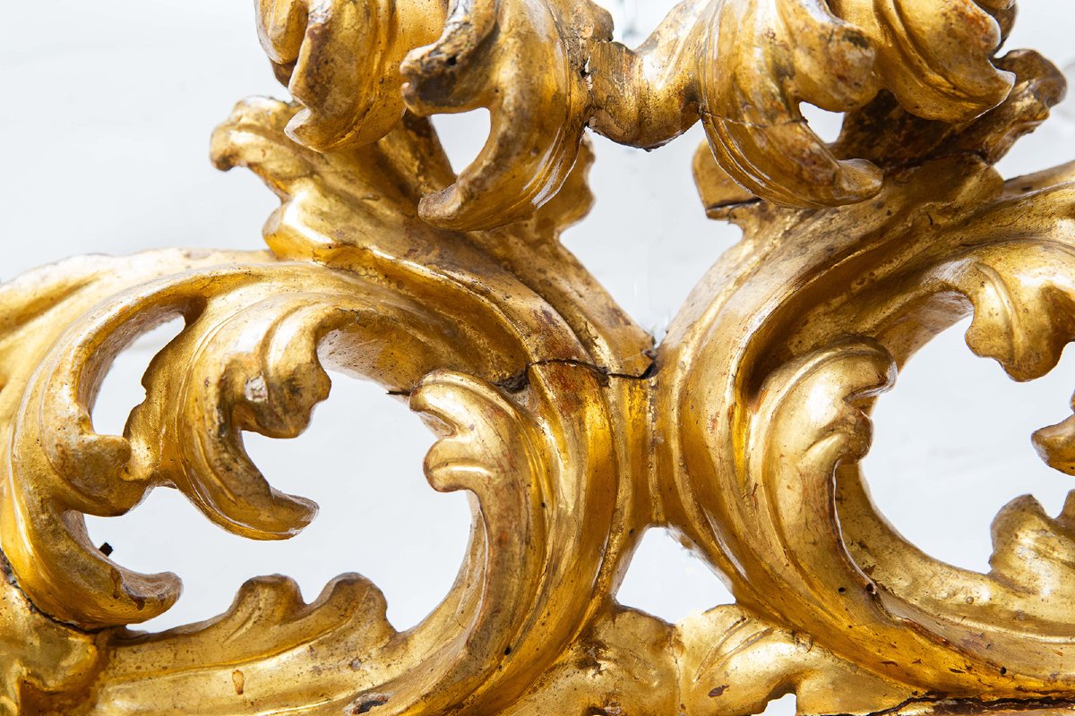Cadre doré, style baroque, XIXe siècle-photo-4