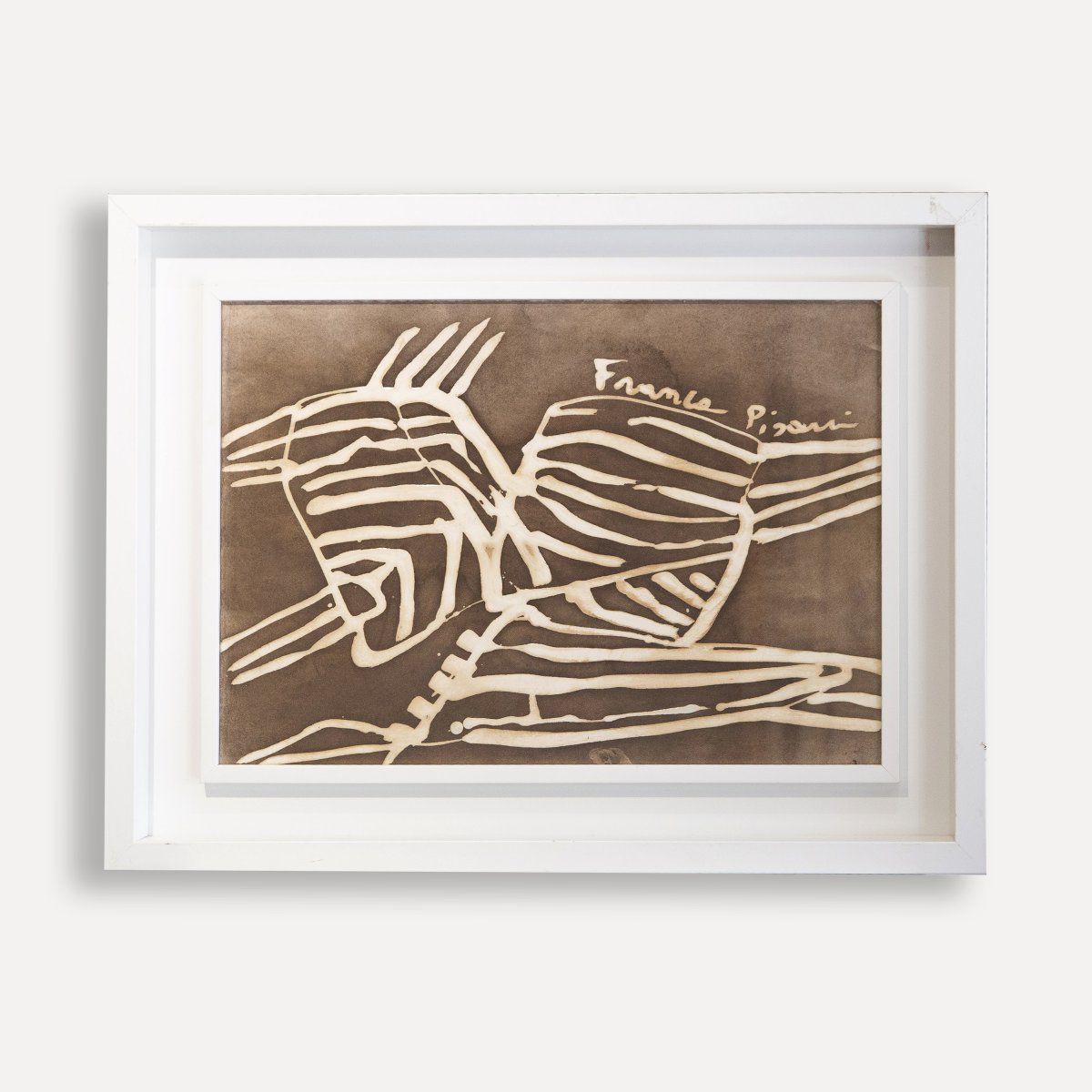 Franca Pisani, Mixed Media, Signed, 20th Century-photo-2